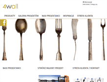 Tablet Screenshot of 4wall.pl